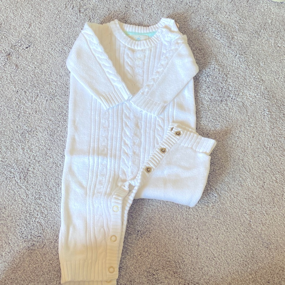 Knit Baby Romper